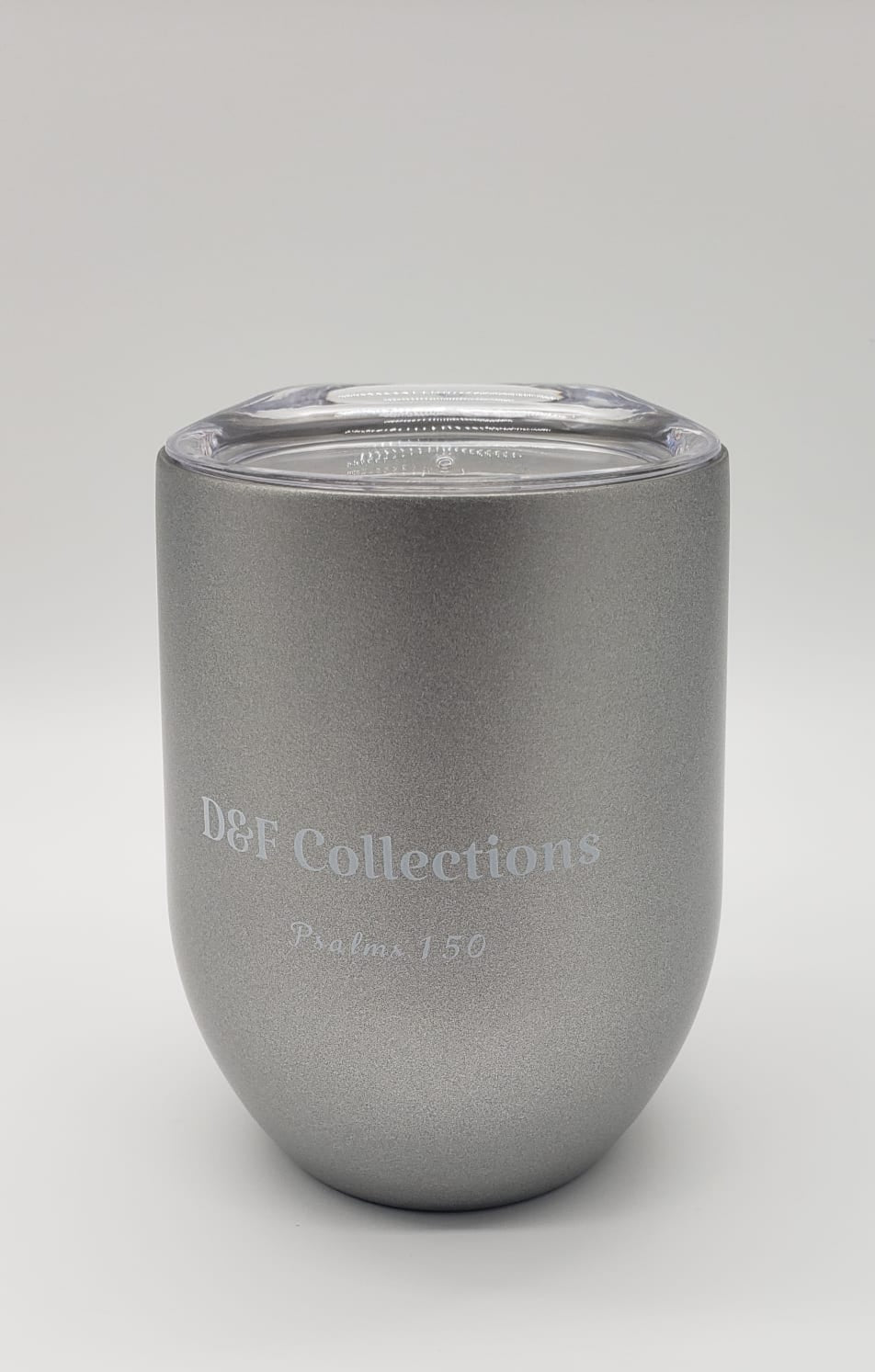 Silver Travel Mug/ Coffee Cup